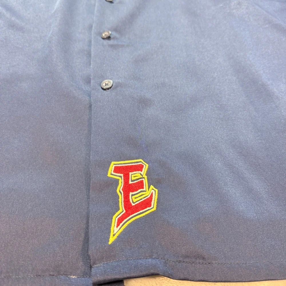 Dragonfly Clothing Company‎ XXL Navy Blue Extreme Motorcycles Button Up Shirt